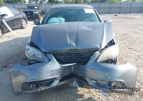 2012 Chrysler 200 Touring from USA, damaged, VIN 1C3CCBBG9CN298022